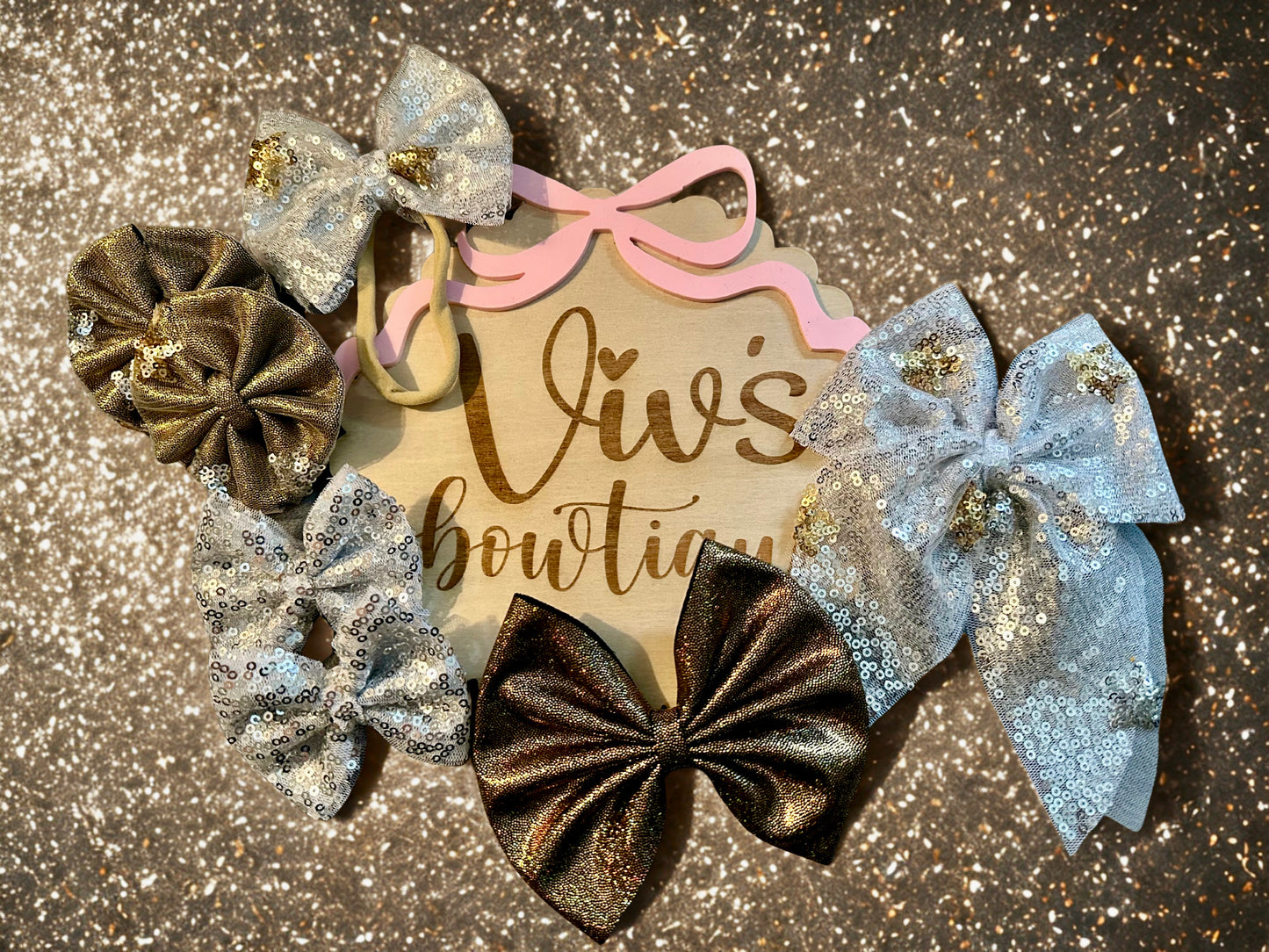 Sequin Star Mesh