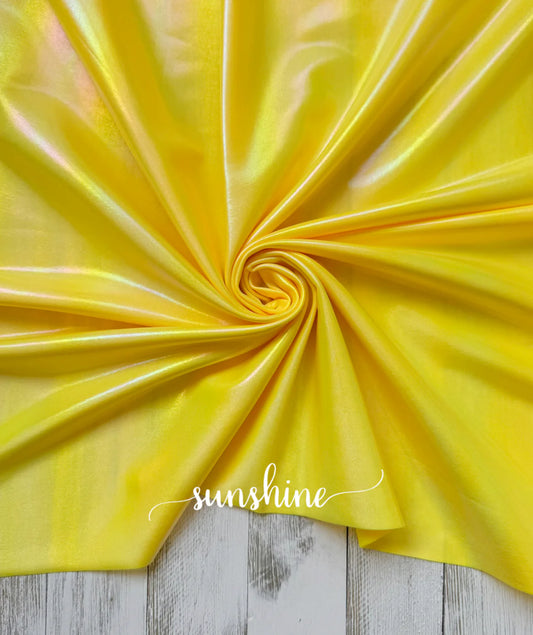 Sunshine holo spandex