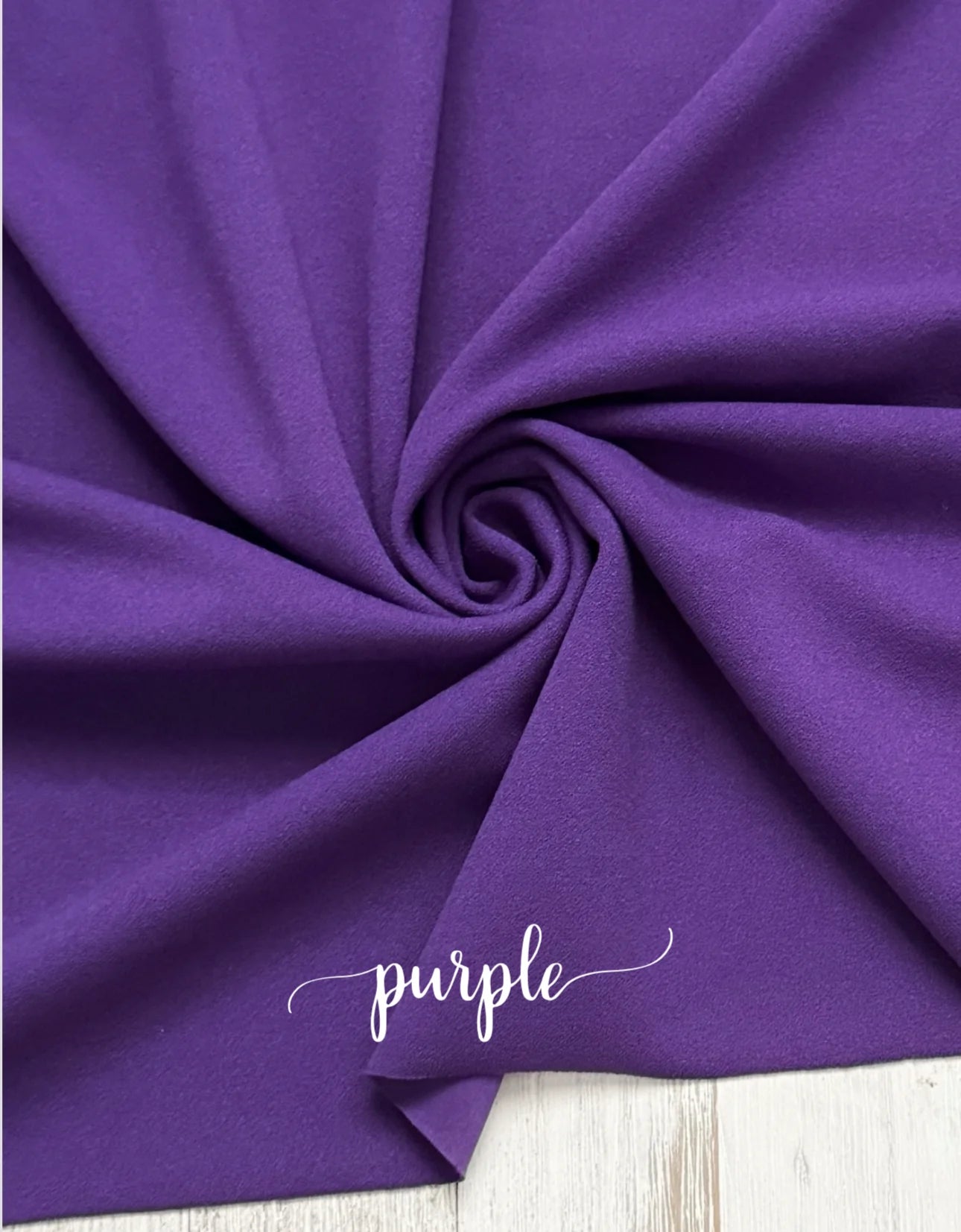 Purple crepe