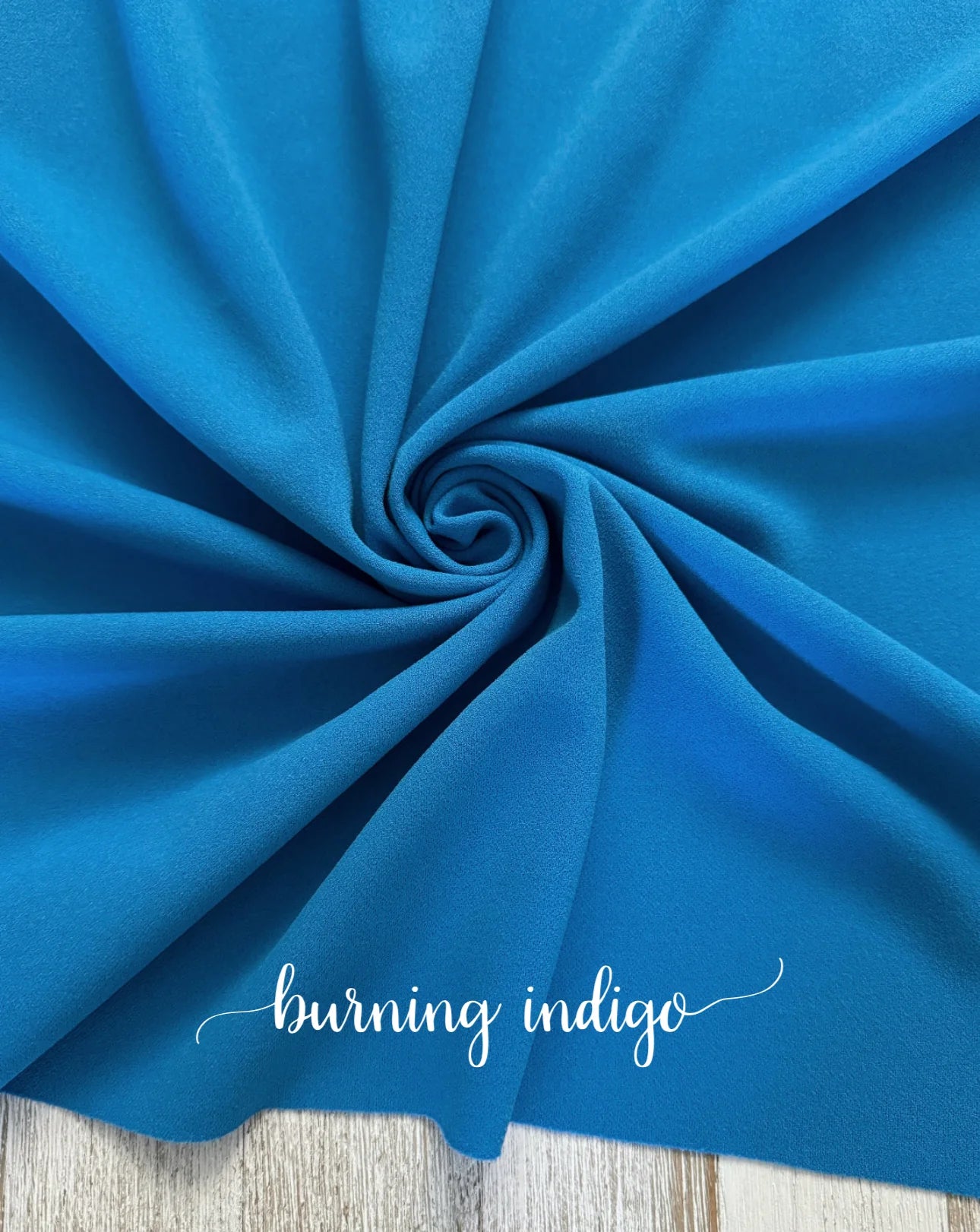 Indigo crepe