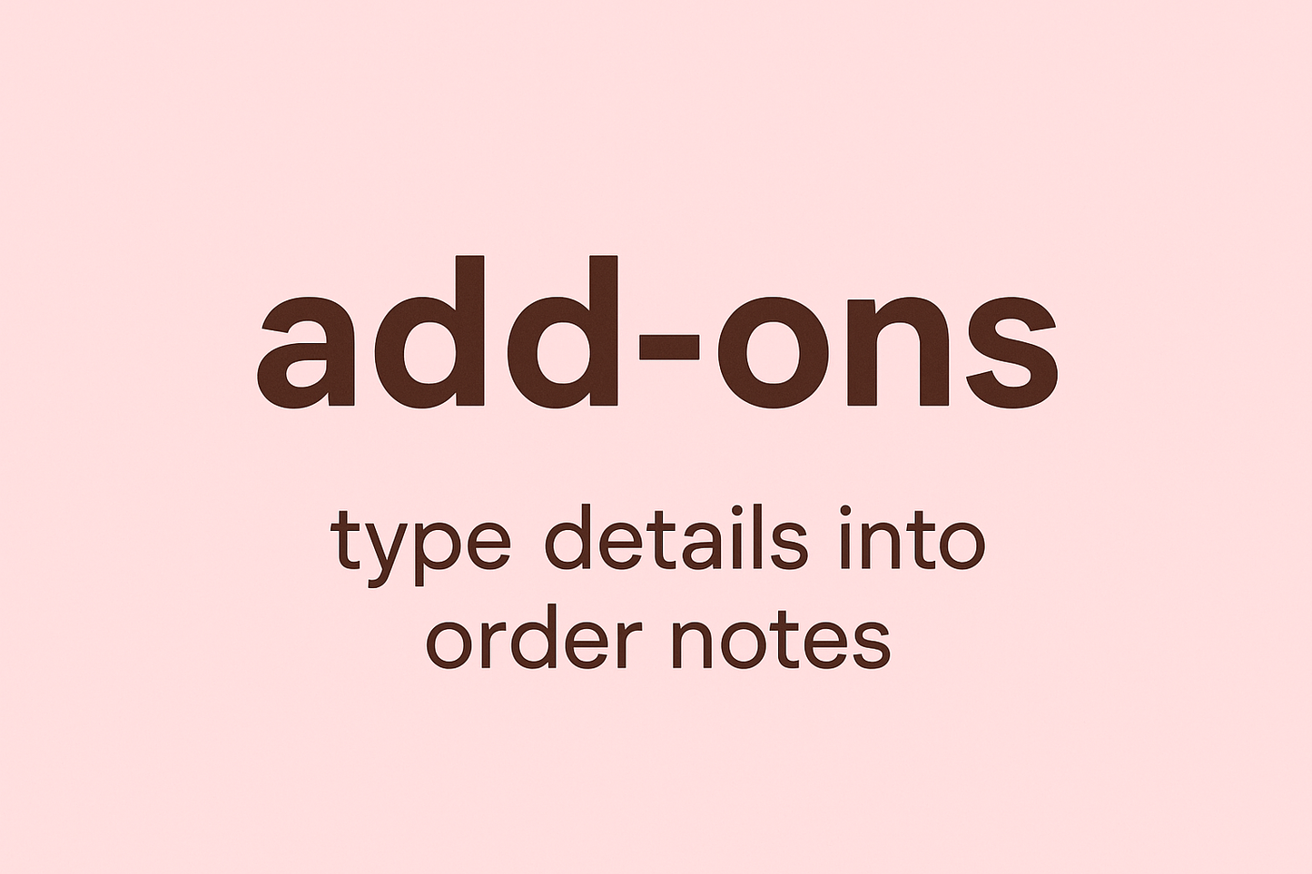 Add-ons
