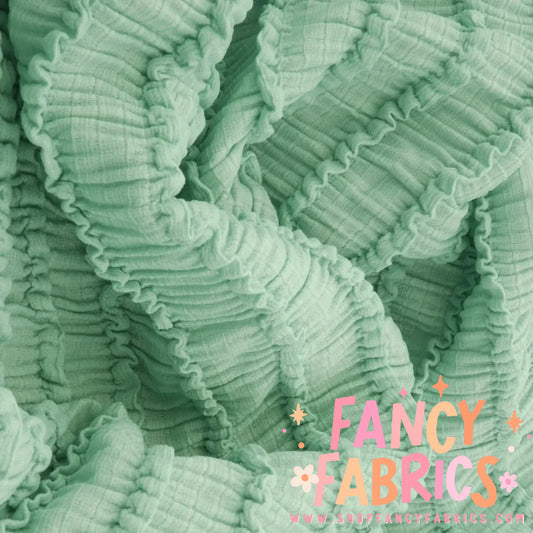 Sage ruffle