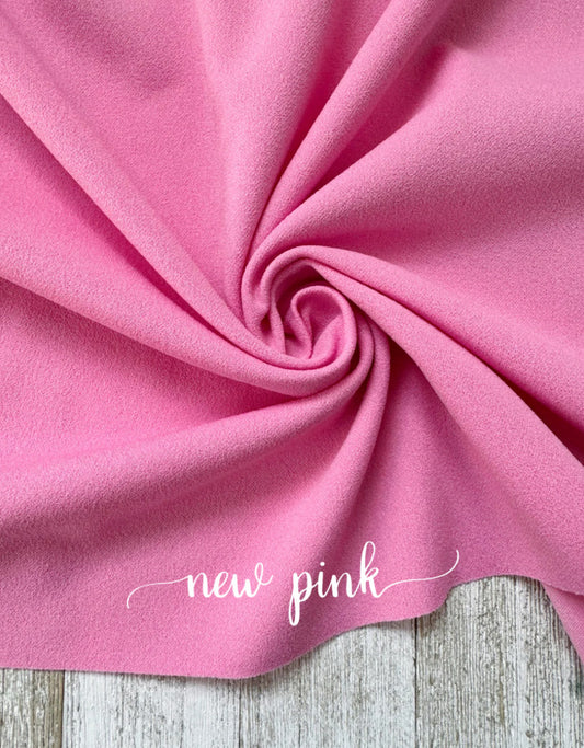 New Pink Crepe